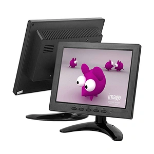 8 inch 12v hd touch screen with rs232 USB interface,vesa 75x75cm vga av dvi