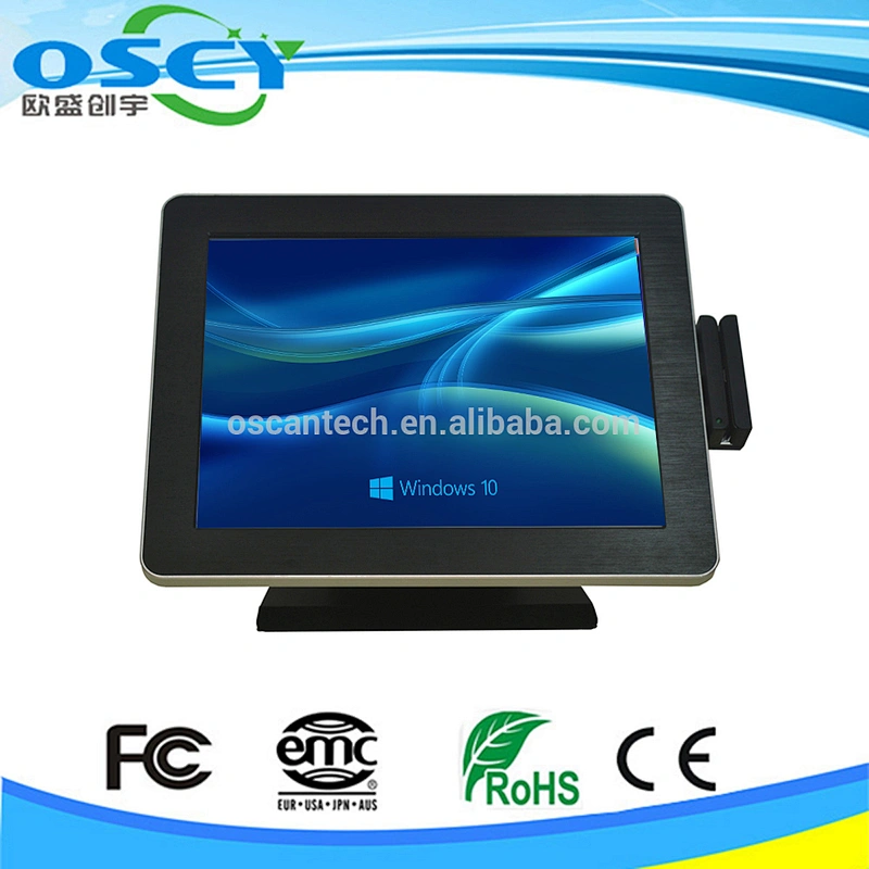 cheap all in one pc 15 inch point of sale machine pos machine with intel processor
