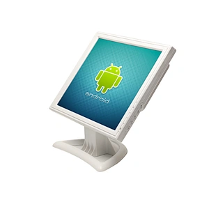 CE ROHS certificated supporting pos 15 inch TFT LCD resistive touch screen monitor