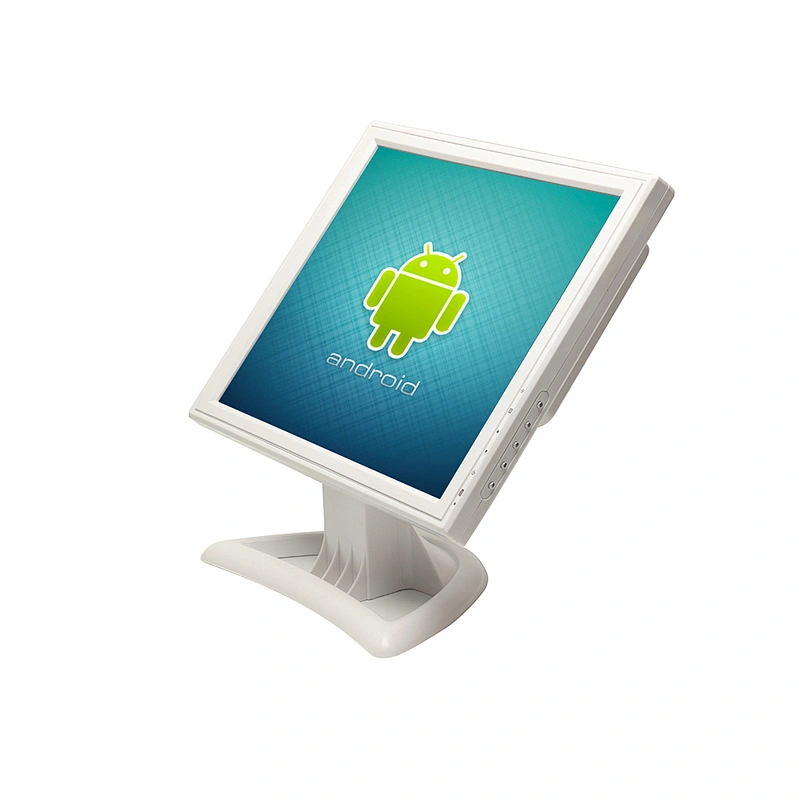 CE ROHS certificated supporting pos 15 inch TFT LCD resistive touch screen monitor