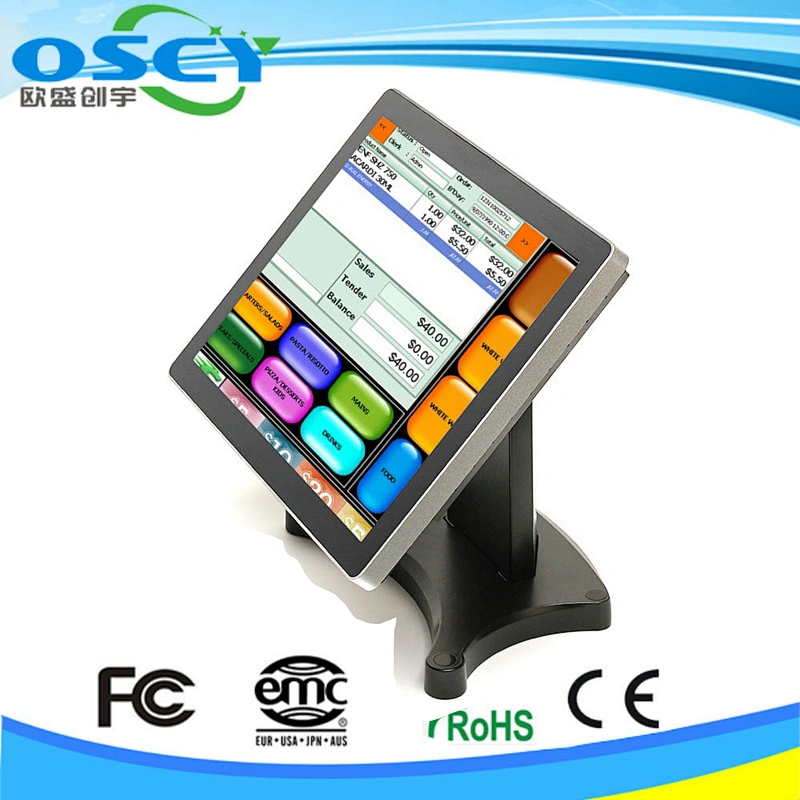 Complete line of touchscreen displays, flat panel LCD monitors POS equipment