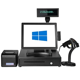 Factory direct selling ture flat panel mini pc cash register in stock