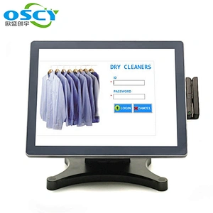 Ture flat screen 15 inch POS System/Touch Cash Register For Restaurant Kiosk Bar