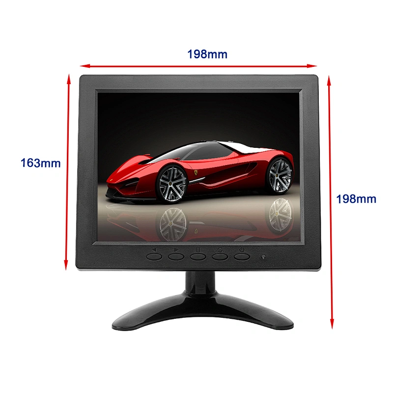 cheap price industrial panel 8 inch touch screen monitor