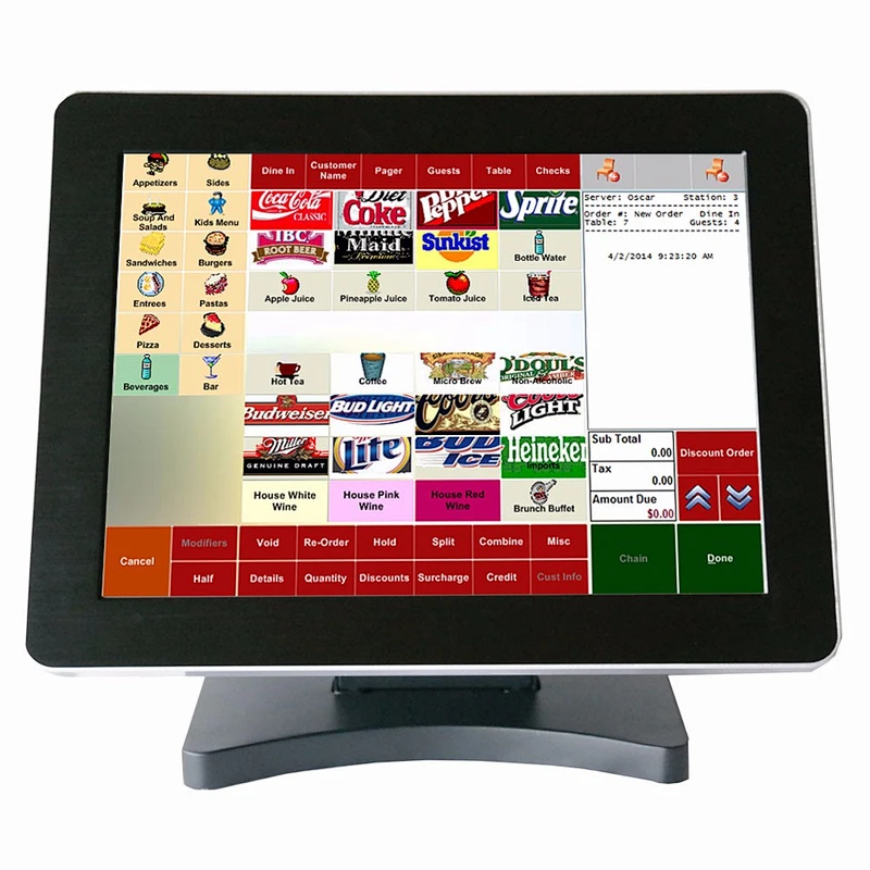 15 inch all in one android pos device