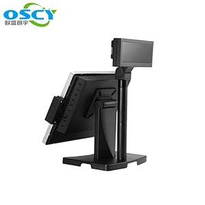 cashier equipment touch kasse windows all in one wireless pos