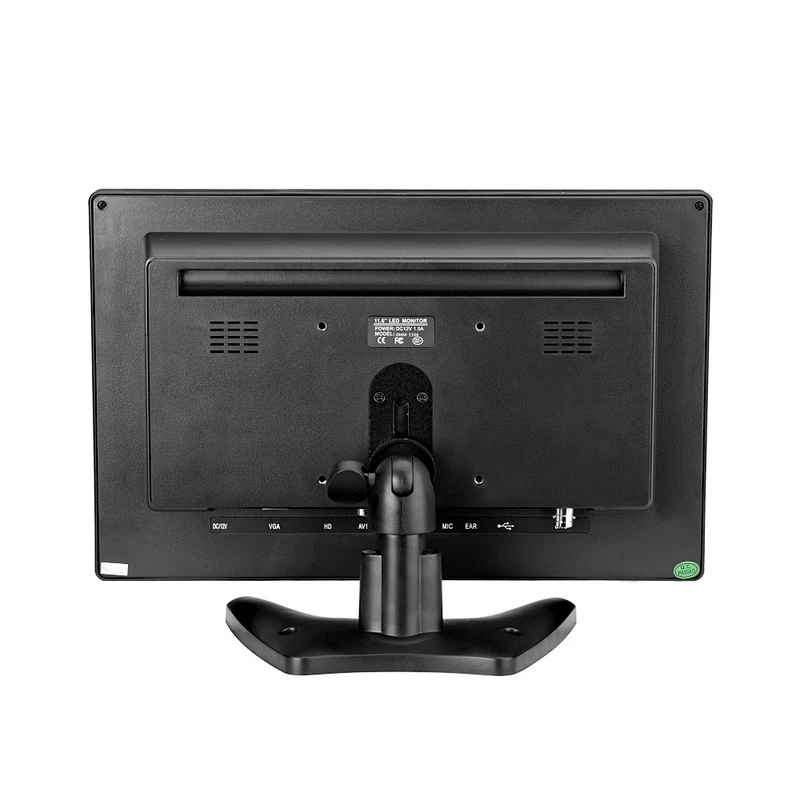 High quality 11.6 inch led backlight 1366*768 car widescreen lcd monitor