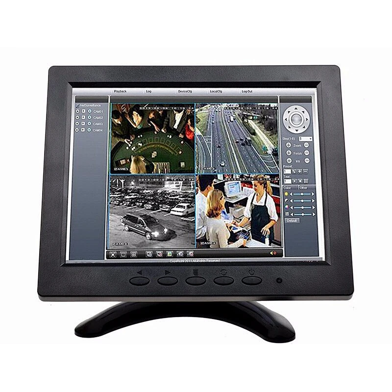 USB VGA HD 8inch 8'' 8 Inch Touchscreen LCD Monitor