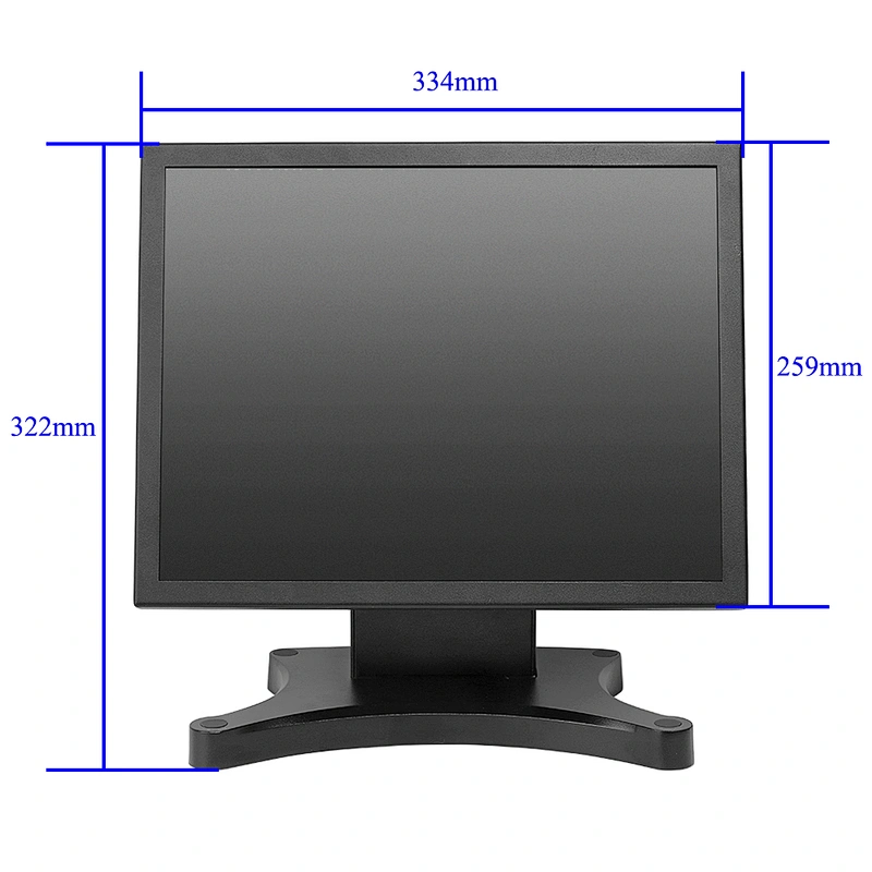 Open Frame Touch Screen Monitor with Capacitive 10 points touch