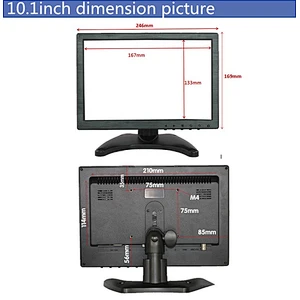 Oscan High Quality Cheap Usb/vga/hd Interface Optional portable touch screen Monitor