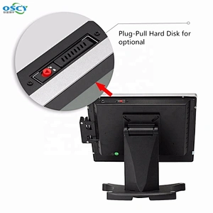 High quality 15 inch all in one pos-system dual touch screen pos system for bars qualified