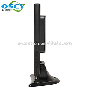 Industrial 17 inch metal frame LCD resistive touch screen monitor with HD interface