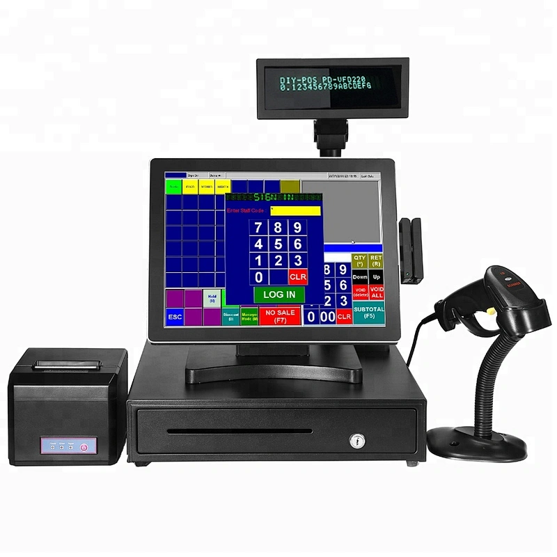 Pos All In One Cash Register Android Scale Pos Hardware
