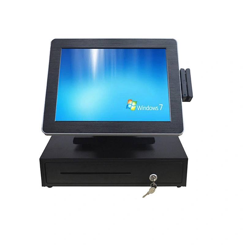Newest supermarket cash register machine with MSR