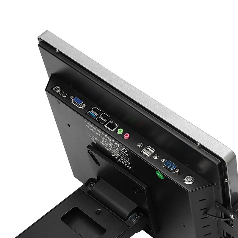 Flat screen 15 Inch All in One Touch Pos System; Touch Cash Register;All in One for Restaurant and Supermarket Retail