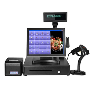 China Cheap all in one touch screen pos system for restaurant retail store