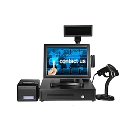 12/15/17 inch cash register Touch Screen system epos till