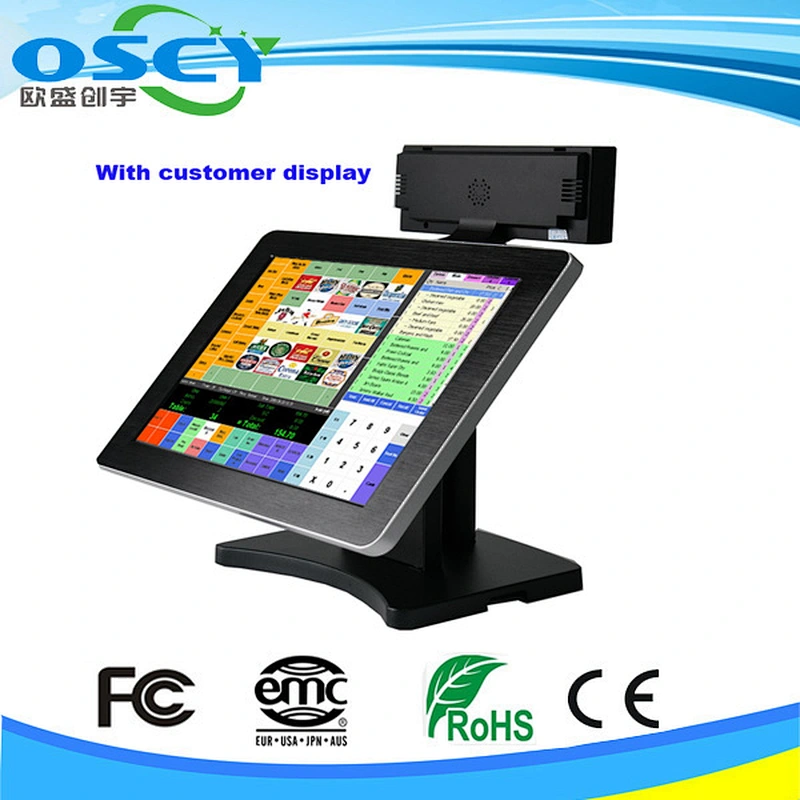 AIO-1500 Touchscreen 15 inch POS system /POS terminal for all in one PC