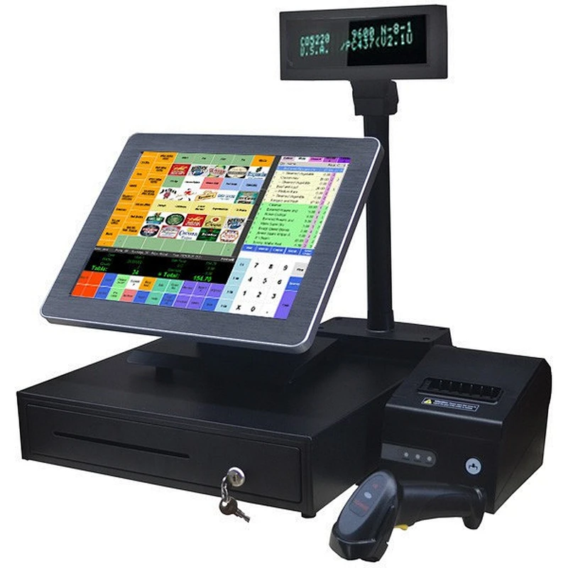 Touchscreen solution touch pos for pizza and restaurant shop