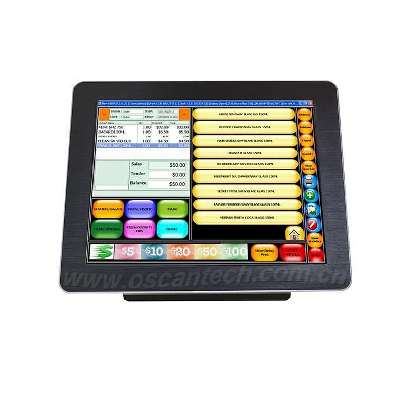 15 inch all in one touch screen pc for small business, retail, store, Restaurants, Bars, Beauty, Wellness
