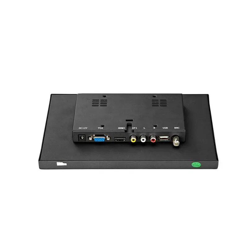 cheap lcd monitor 12 volt 10 inch cctv monitor