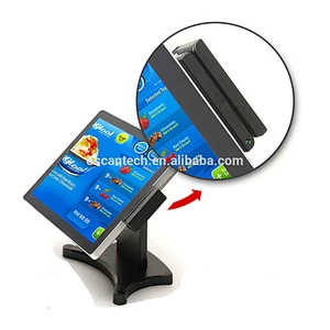 WIFI pos terminal with 80mm receipt printer ,scanner ,cash drawer