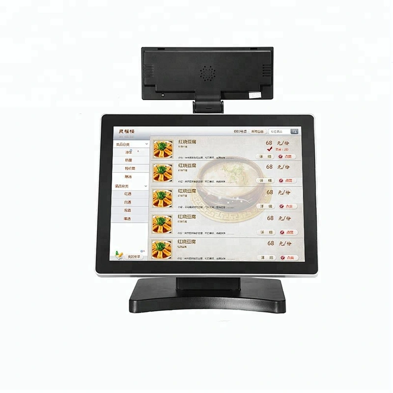 2020 high quality true flat pos system touch screen all in one pc point of sale machine