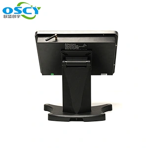12inch fanless Pos system aluminum with pos machine paper