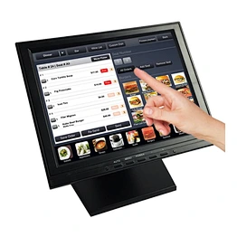 10 point multi touch screen monitor/15 inch PCAP capacitive touch screen monitor