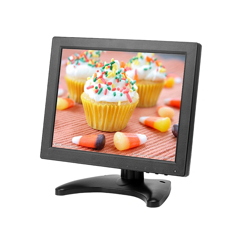 10.4 inch 4/5 wire resistive touch screen monitor with usb input Small industrial