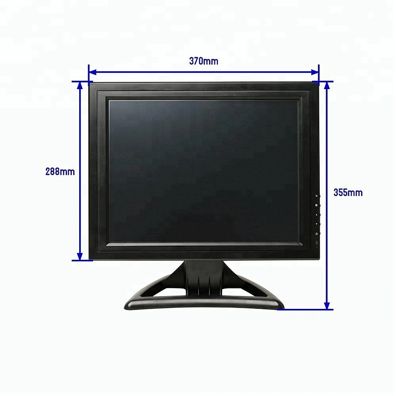 15inch desktop led touch screen monitor
