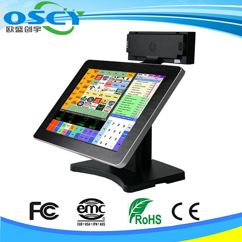 Supply supermarkets collecting touch pos machine cash register oem