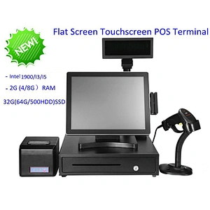 Capacitive Touch screen pos all in one / touch point of sale system