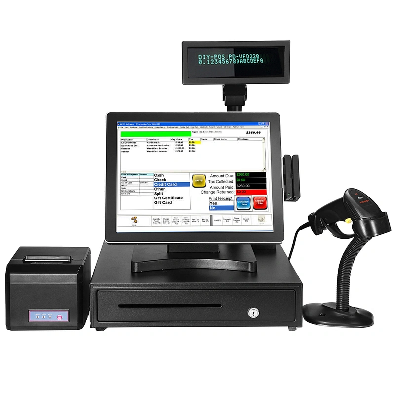 Top Sales Restaurant Payment Machine EPOS System OSCAN-1506