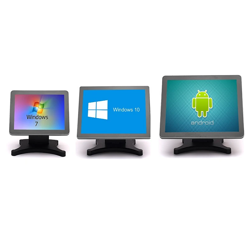15'' capacitive touch dual screen i3 i5 4210u all in one pos system  pos scale cash register