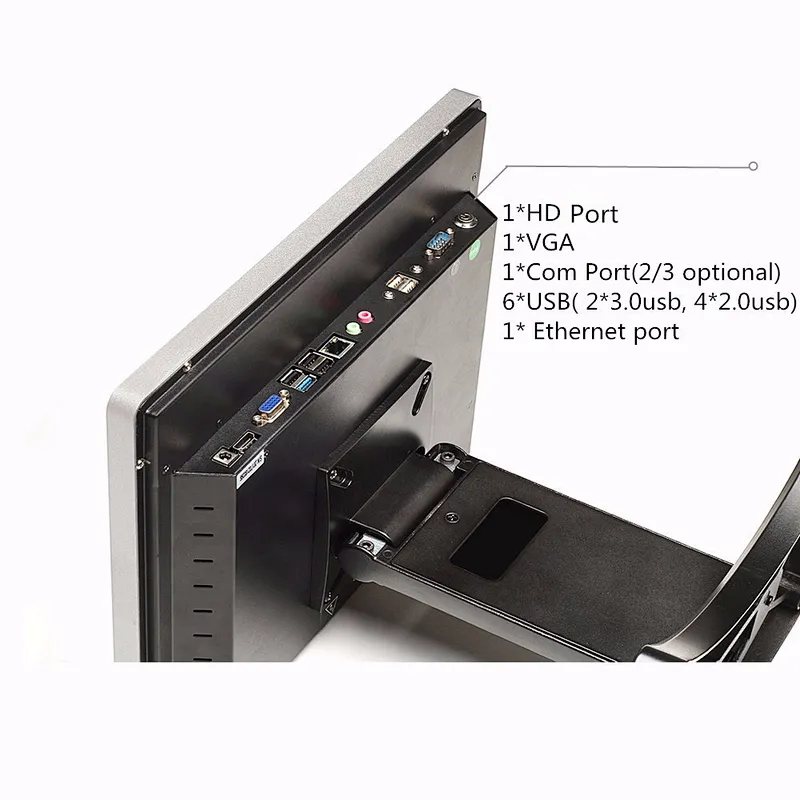 Popular Fasion Model Shops  12 Inch Pos System Dual Screen Cashier Register