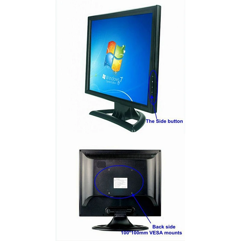 10 12 15 17 19 inch tft lcd touch screen monitor/touch monitor 17 inch