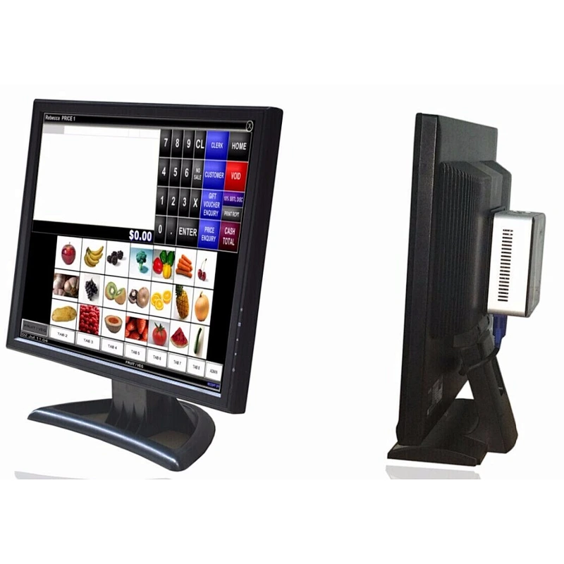 17 inch TFT LCD touch screen POS monitor