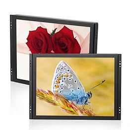 Metal case 15 17 19 21.5 Inch Industrial Open Frame Lcd Monitor