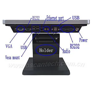 Point of Sale 15 Inch resistive/capacitive Touch Screen t Wholesale Pos System