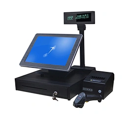 15 inch Touch Screen Pos Terminal Cheap price with card reader msr