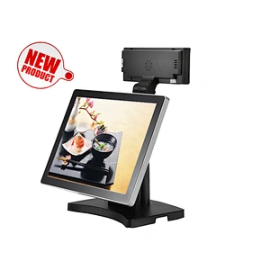 Touch Screen POS System Point of Sales restaurant cash register with VFD 80mm