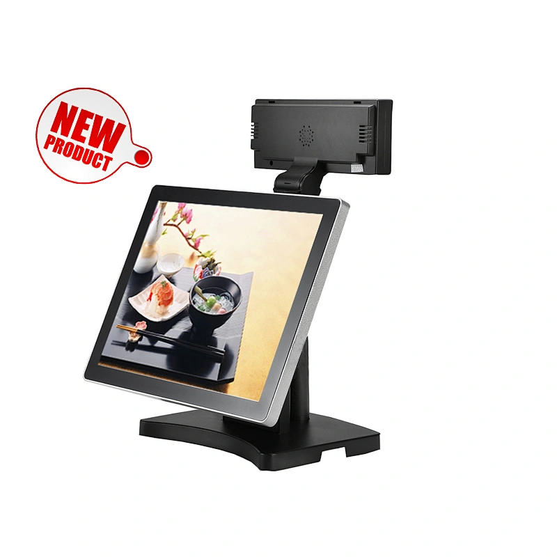 Touch Screen POS System Point of Sales restaurant cash register with VFD 80mm