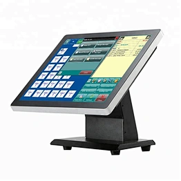 Hardware Touch Cash Register/Pos System/ Fanless Cpu Register 15 Inch Pos Machine