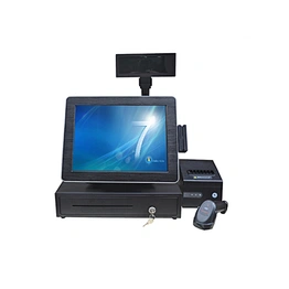 Cheap hot sale flat touch screen till machine