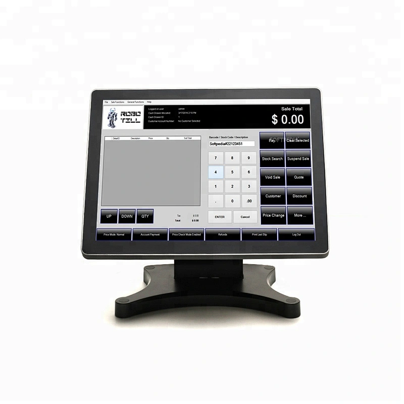 Metal Case POS Machine Cash Register System for iPad or iPhone - Mobile Point of Sale