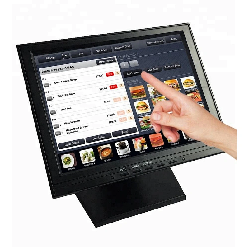 Capacitive touch 17 inch touch screen lcd monitor tv