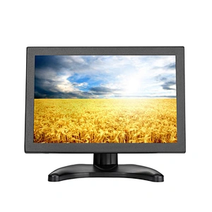 cheap lcd monitor 12 volt 10 inch cctv monitor