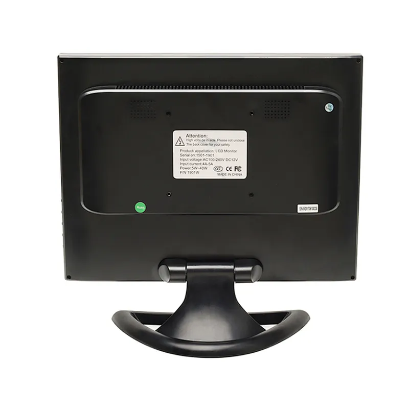 15 inch TFT LCD Touch Monitor Projected Capacitive Touchscreen Display