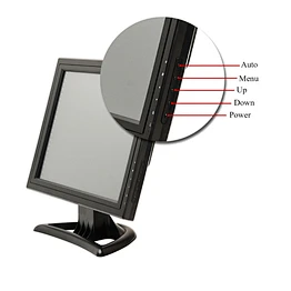 15inch desktop led touch screen monitor